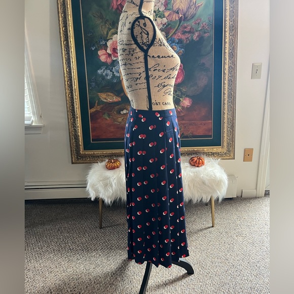 NWOT Boden Annabelle Pleated Midi Skirt - Picture 2 of 4